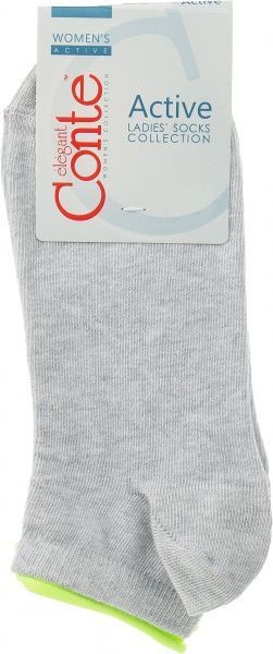 Носки Conte ACTIVE 035 р. 23-25 серый 