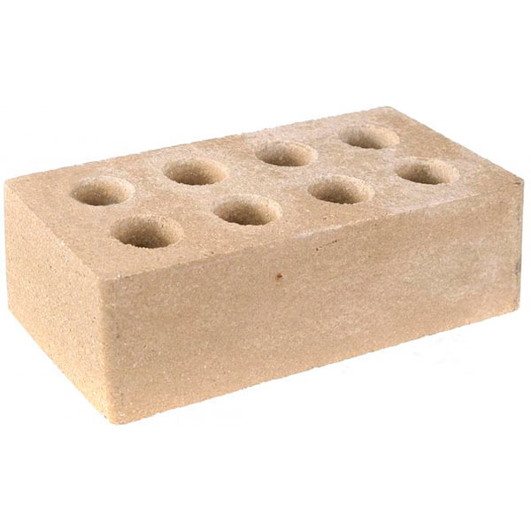 Кирпич гиперпрессованный Литос Магма пустотелый тычковый евро кофе