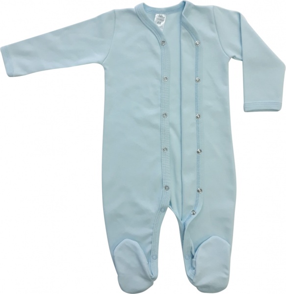 Комбинезон детский унисекс Bambinelli р.80 голубой Кмб300-1 