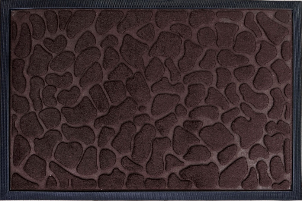 Коврик Relana R06 dark brown 40x60 см