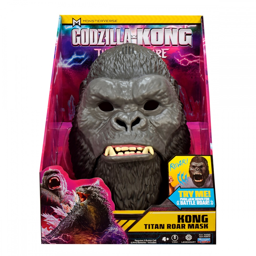 Игрушка интерактивная Godzilla vs. Kong Маска Конга (звук) 35672