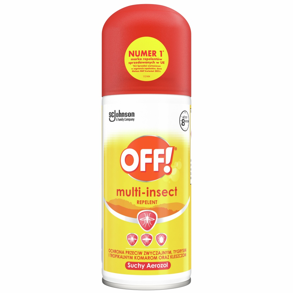 Аэрозоль OFF! DEFENSE сухая усиленная защита 100 мл