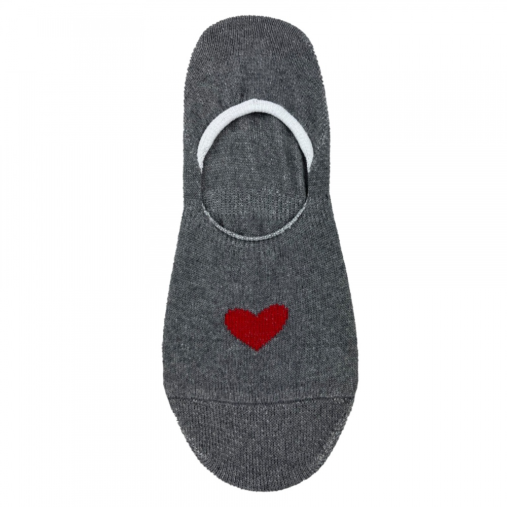 Носки женские Premier Socks Эконом с сердцем р.23-25 серый