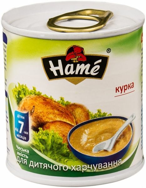 Пюре Hame Курица 100 г 8595139726218 