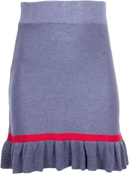 Спідниця Flash 411/5 для дівчинки р.152 сірий із червоним 19G051-4-1111 