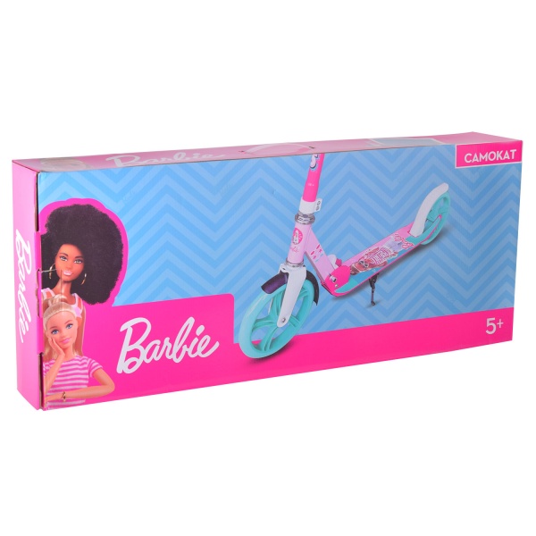 Самокат Disney Barbie белый с розовым SC22020 