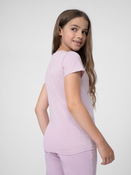 Футболка 4F TSHIRT F384 4FJSS23TTSHF384-52S р.158 розовый