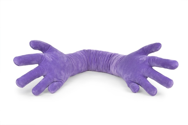 Подушка декоративна Руки обіймашки 30x172 см бузковий WP Merchandise 