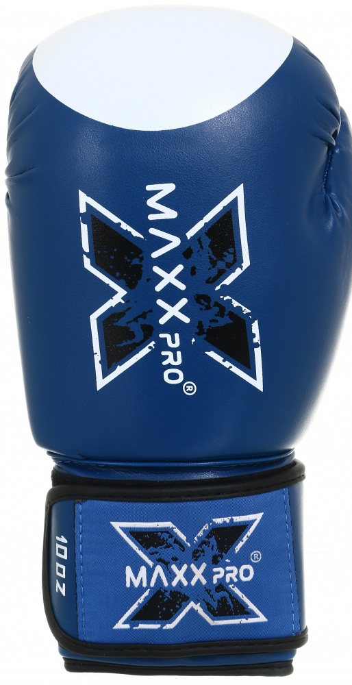 Боксерские перчатки MaxxPro AVG-616 Blue vynil-10 р. 10 10 ozoz Blue vynil-10 синий