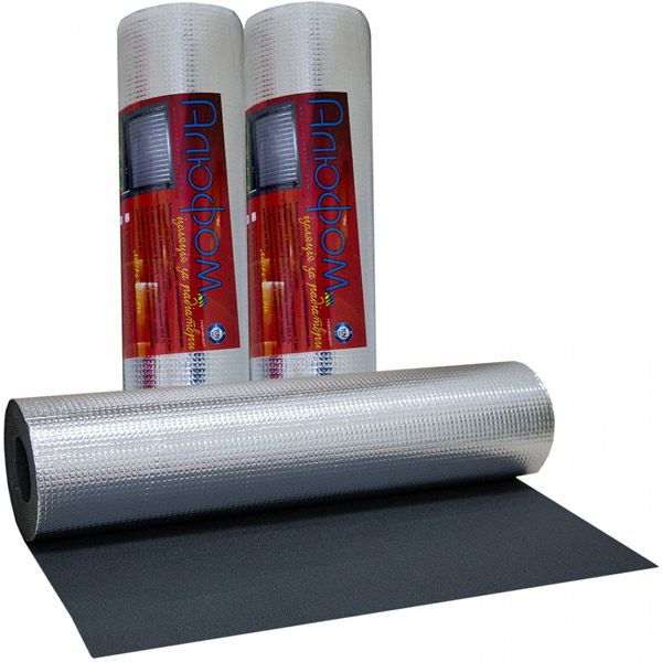 Полотно Normaizol с односторонним фольгированием алюфом 3 мм