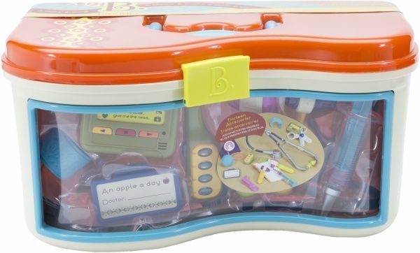 Ігровий набір Battat Добрий лікар Айболит 12 аксесуарів BX1230Z