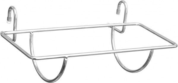 Полка на рейлинг Flamberg для бумажных полотенец 300х184х110 мм хром
