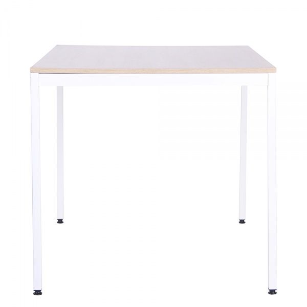 Стол обеденный AMF Art Metal Furniture Норд каркас разборный белый беж 