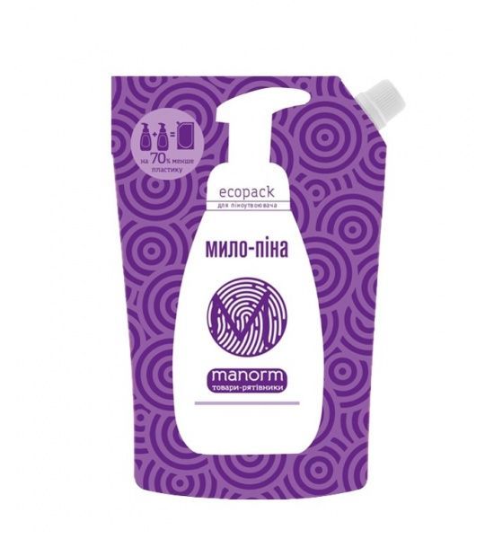Мыло-пенка МАНОРМ Софт 600 мл 1 шт./уп.