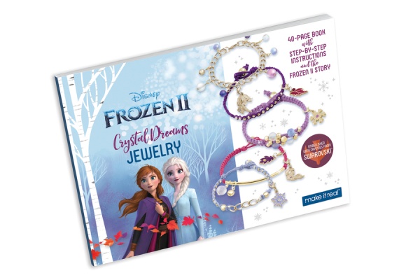 Набір для створення шарм-браслетів Make it Real з кристалами Swarovski «Крижане серце 2» MR4380