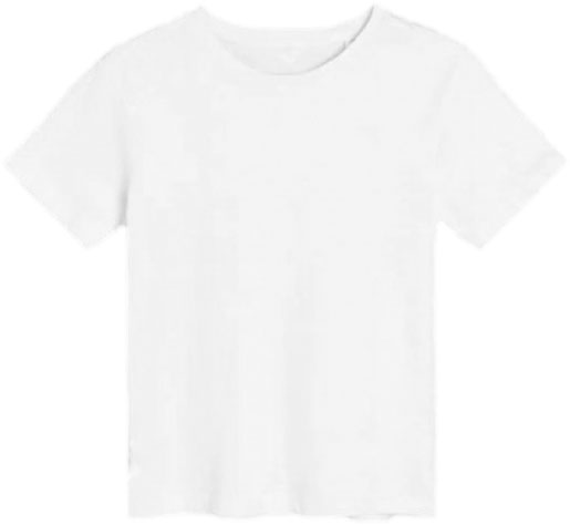 Футболка унисекс Luna Kids р.122 белый 