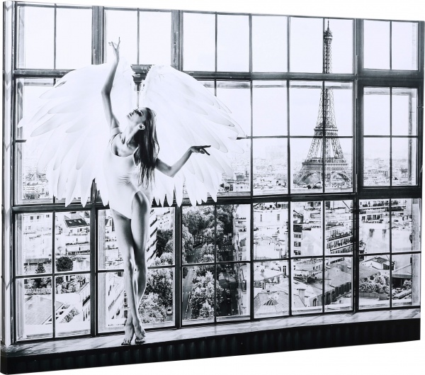 Картина Окно Парижа 100x70 см Styler CA-18487 