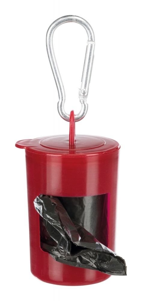 Контейнер для гигиенических пакетов Trixie с пакетами для фекалий M 2х20 шт/уп.