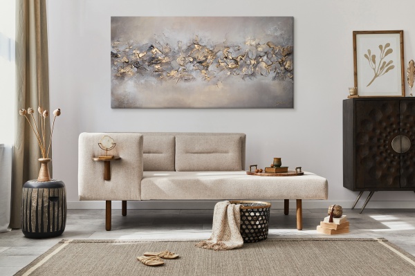 Картина Магия золота 70x140 см YS-Art 