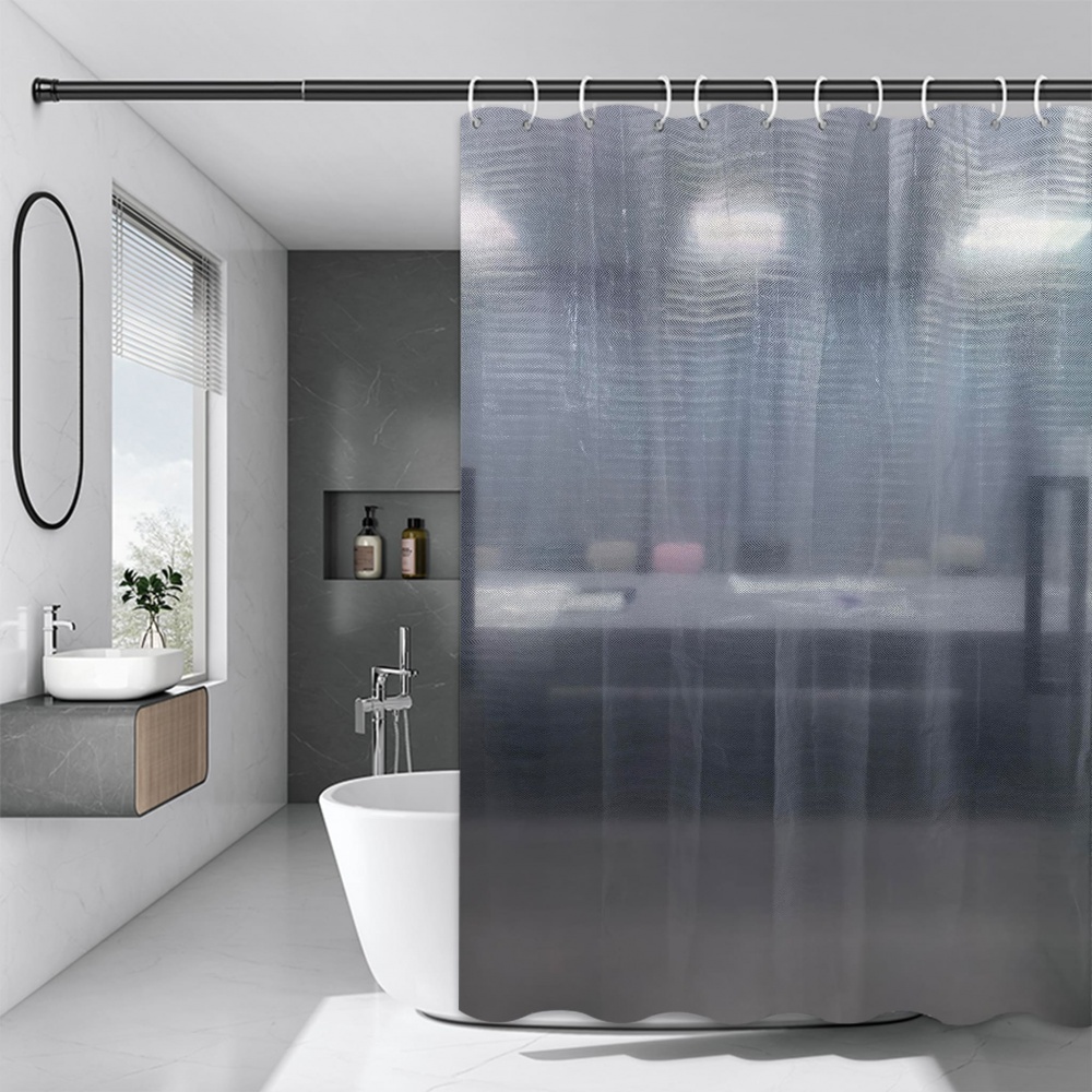 Шторка для ванны Rapal 3D Mirrow, 180х180 см