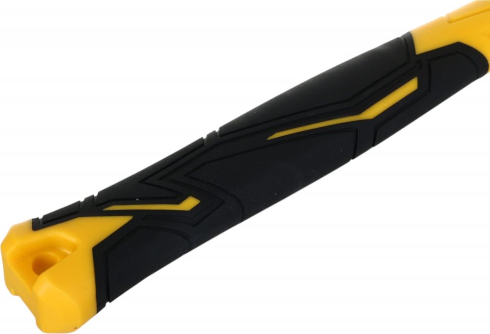 Киянка Compass 900 г желтая резина фибергласовая ручка CP-RH0900-YL