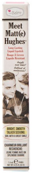 Помада жидкая матовая theBalm Meet Matte Hughes Chivalrous Bright Pink 7,4 мл