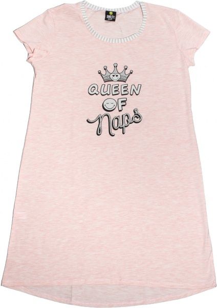 Ночная рубашка Smileyworld 004/12161 р. L розовый с серым 