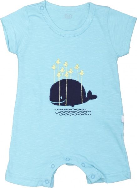 Комплект Фламинго для мальчиков темно-синий/бирюзовый р.62 423-129 