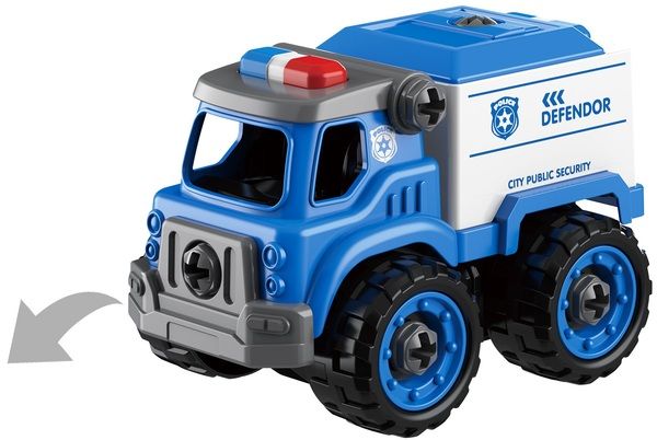 Конструктор DIY Spatial Creativity Поліцейська машина CJ-1614174