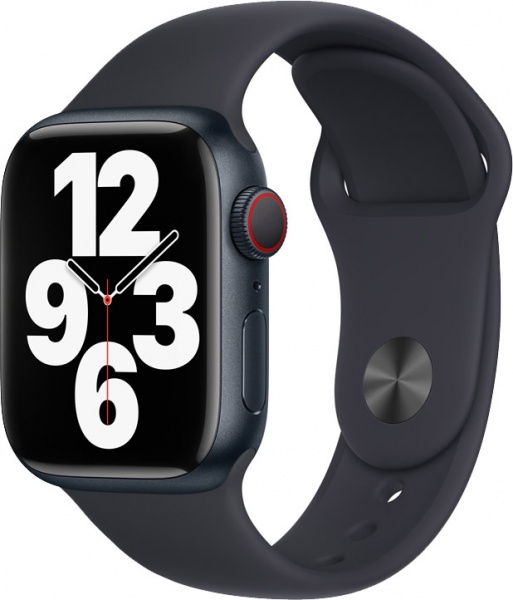 Ремінець Apple 45mm Midnight Sport Band Regular MKUQ3ZM/A 