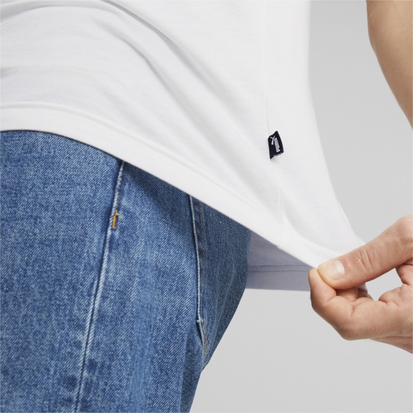 Футболка Puma ESS+ 2 COL LOGO TEE 58675958 р.3XL білий