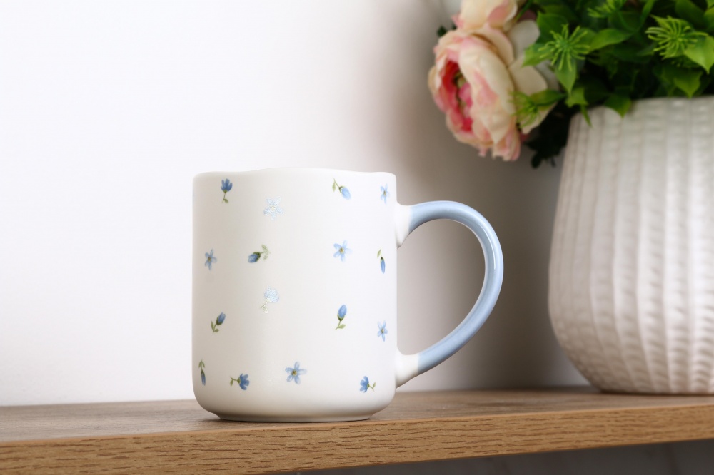 Чашка Fiora Floral Breeze Blue 385 мл