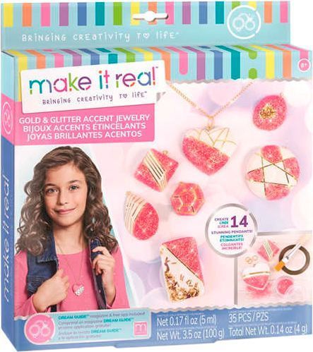 Набір Make it Real для створення прикрас «Блискучі кулони» MR1308