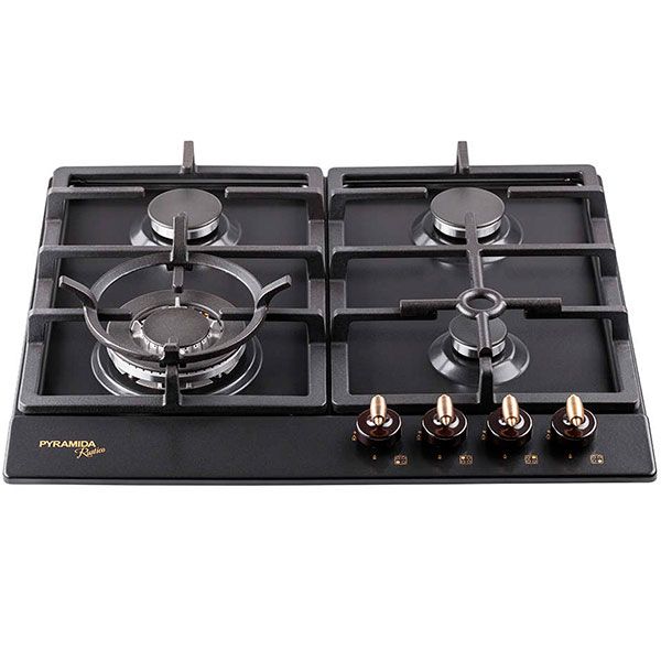 Варочная поверхность газовая Pyramida PFE 642 black Rustico
