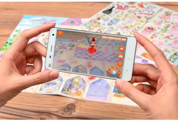 Набір наліпок Scribble Down Казка про принцесу, з онлайн-додатком (SD / 21)