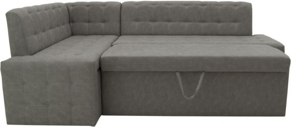 Куточок кухонний Кедр КАРАТ розкладний 7 світло-сірий