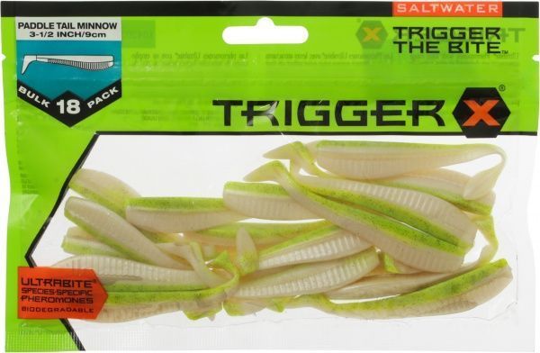 Виброхвост Trigger X Minnow 90 мм 18 шт. SVTXPM35CPG