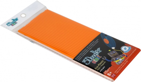 Набір стержнів для 3D-ручки 3Doodler Start помаранчевий 3DS-ECO06-ORANGE-24