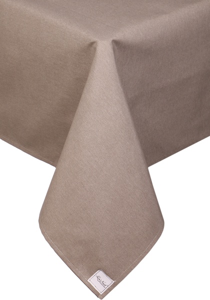 Скатерть Scotland Green 120x136 см коричневый La Nuit 