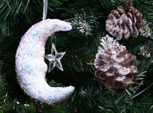 Игрушка на елку Луна YZB001770 11 см 