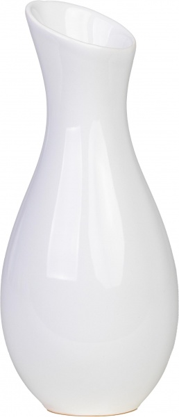 Ваза керамическая Eterna 101-18 18 см белый 