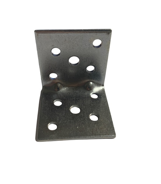 Кутник монтажний оцинкований B&G рівносторонній 40x40x40 мм 1,8 мм