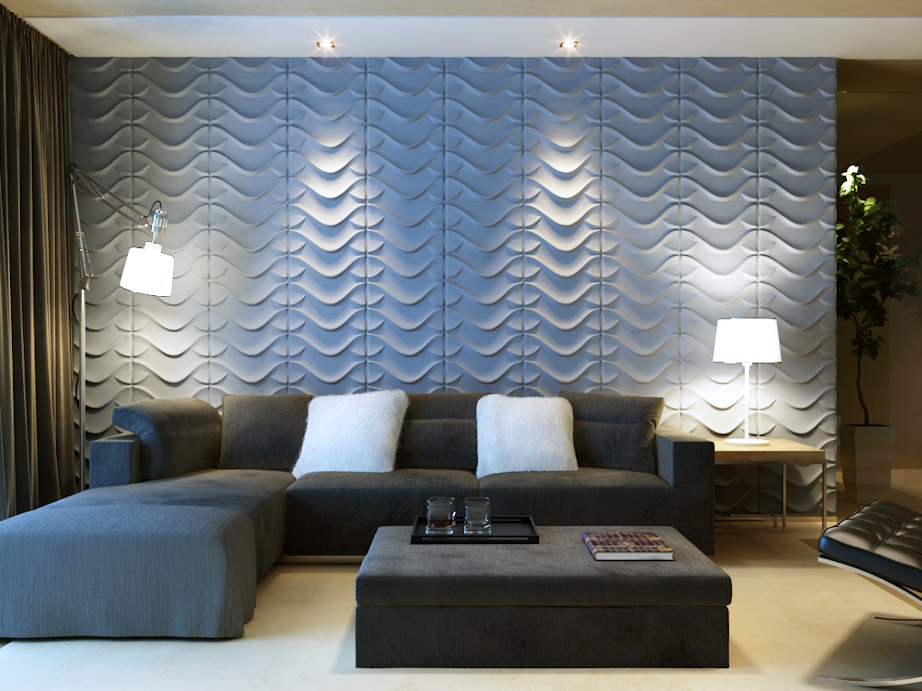 Декоративна панель 3D. DRAGON 500x500 мм