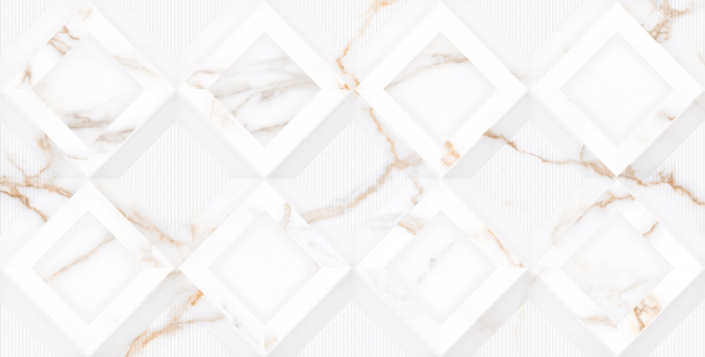 Декор Allore Group Cesara White W\DEC M NR Glossy 30,8x60,8 см