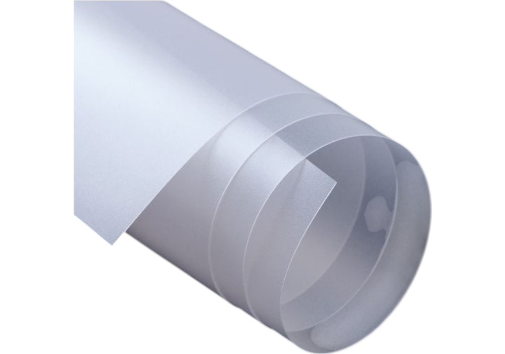 Лист из полипропилена фактура апельсин прозрачный 0,5x700x1000 мм