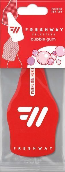 Ароматизатор підвісний FRESHWAY Selection Bubble Gum