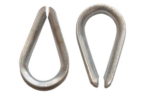 Коуш для сталевих канатів 3 мм