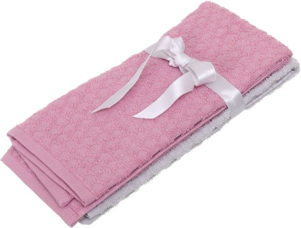 Набір рушників кухонних Aurora 2 шт. 40x60 см La Nuit сіро-рожевий 