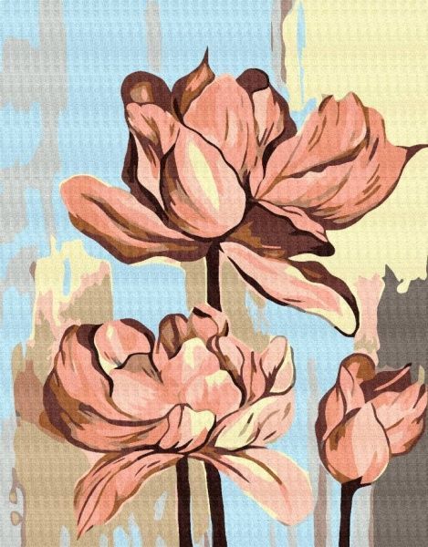 Картина по номерам Floral Art 35х45 см Rosa Start 