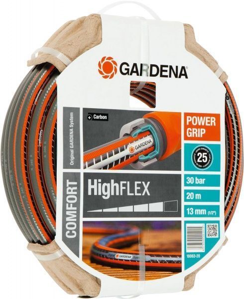Шланг для полива Gardena HighFlex 1/2'' 20 м 18063-20